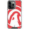 NBA Atlanta Hawks Largo Logo iPhone 16 Pro Clear Case